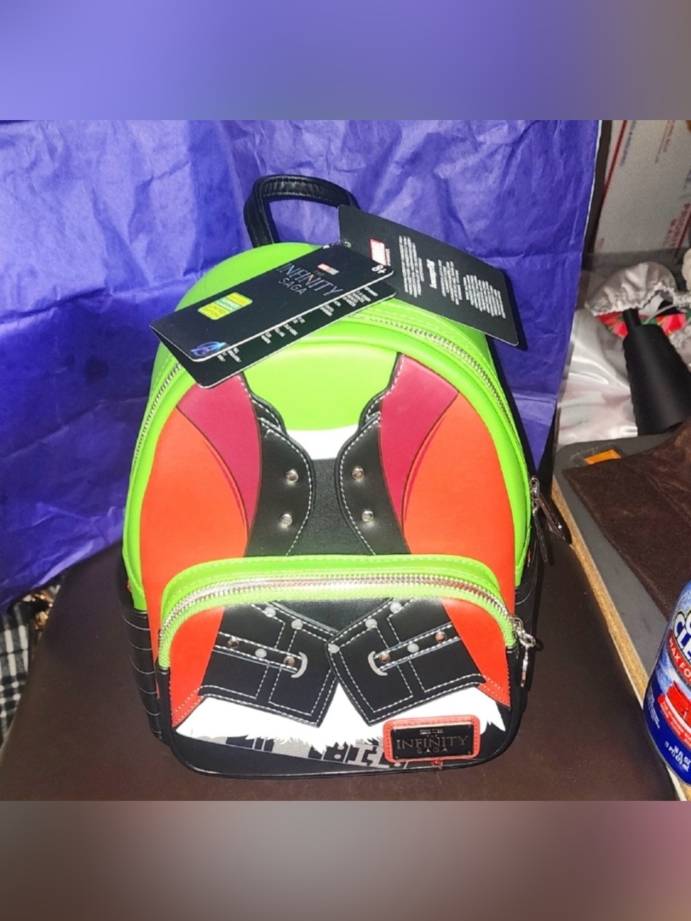 Loungefly Glows In Dark Infinity Saga Mini Backpack Nwt